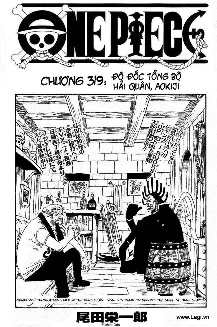 One Piece Chapter 319 - Trang 2