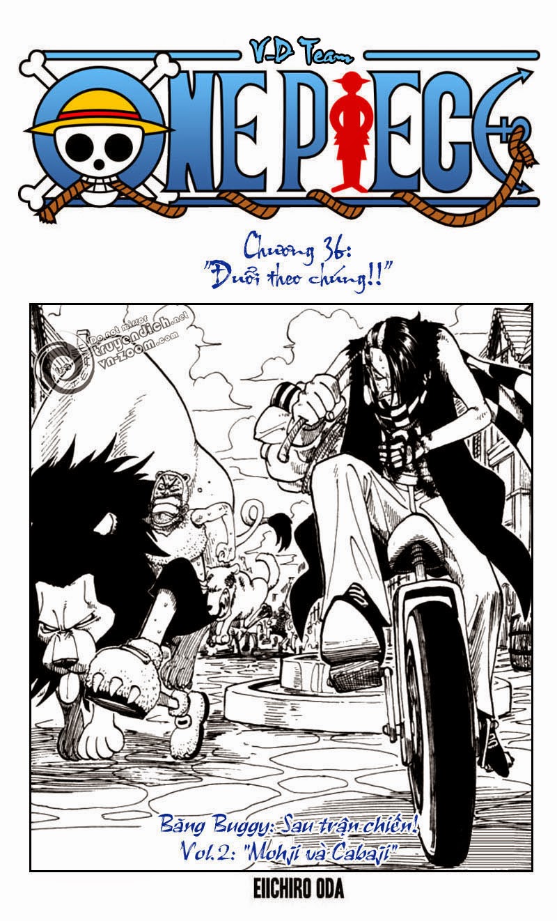 One Piece Chapter 36 - Trang 2