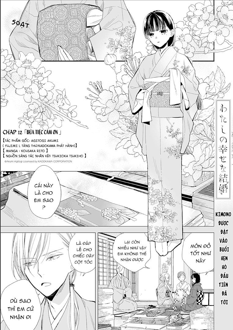 Watashi No Shiawase Na Kekkon Chapter 12 - Trang 2