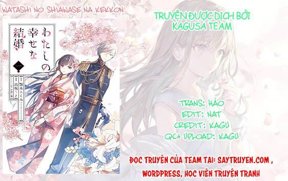 Watashi No Shiawase Na Kekkon Chapter 7 - Trang 2