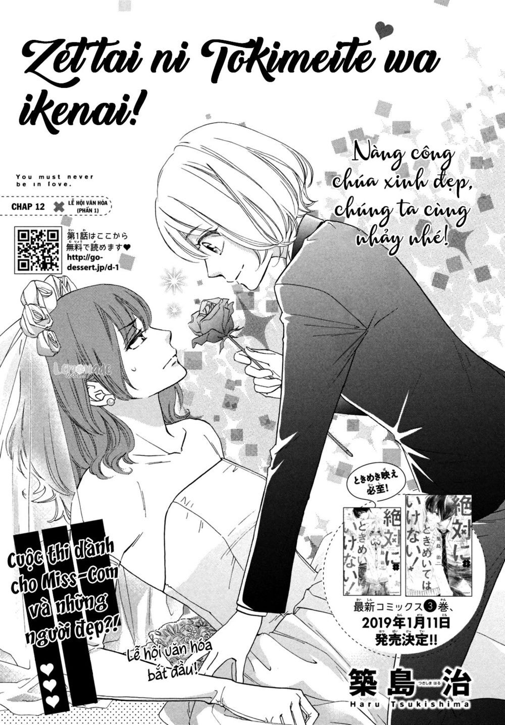 Zettai Ni Tokimeite Wa Ikenai! Chapter 12 - Trang 2