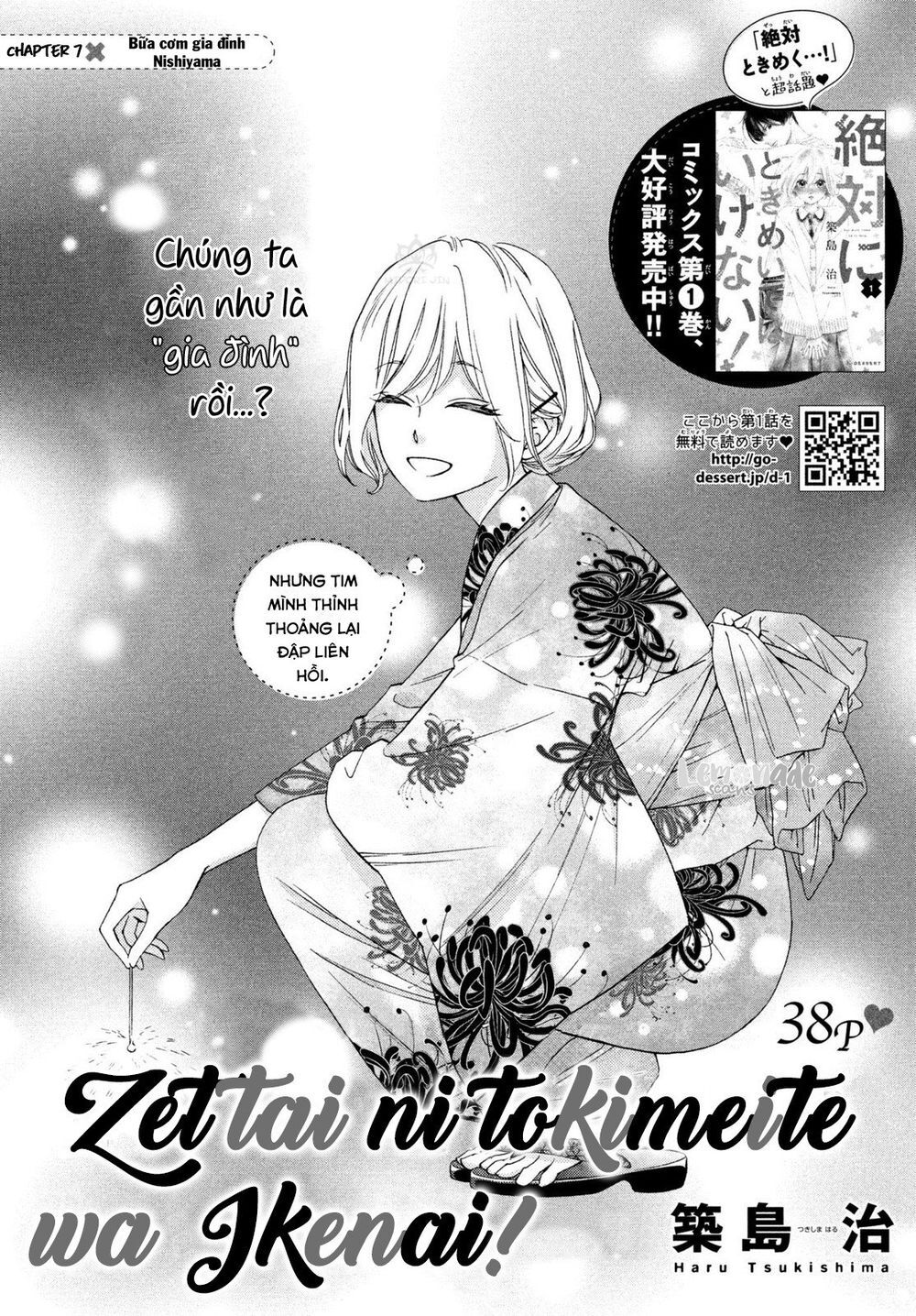 Zettai Ni Tokimeite Wa Ikenai! Chapter 7 - Trang 2