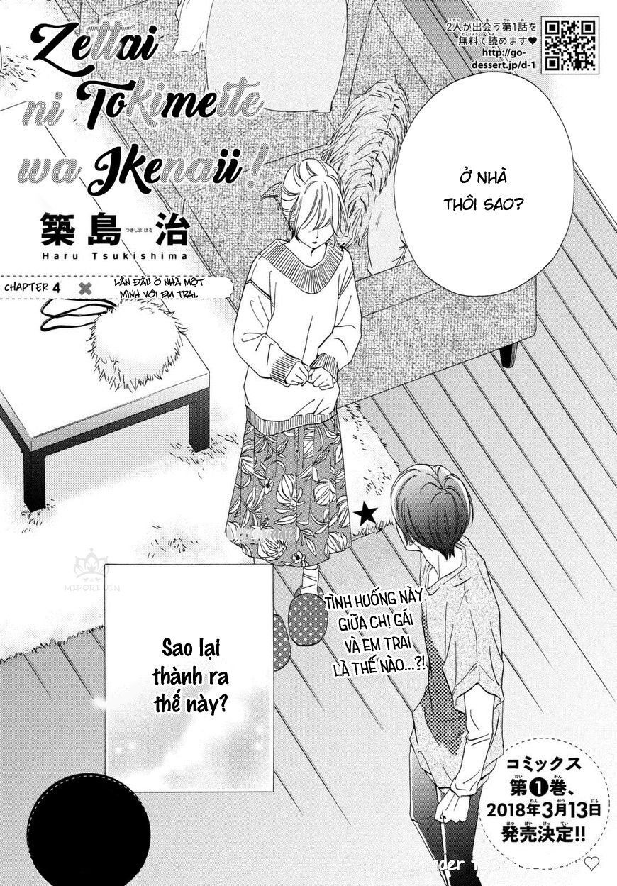 Zettai Ni Tokimeite Wa Ikenai! Chapter 4 - Trang 2