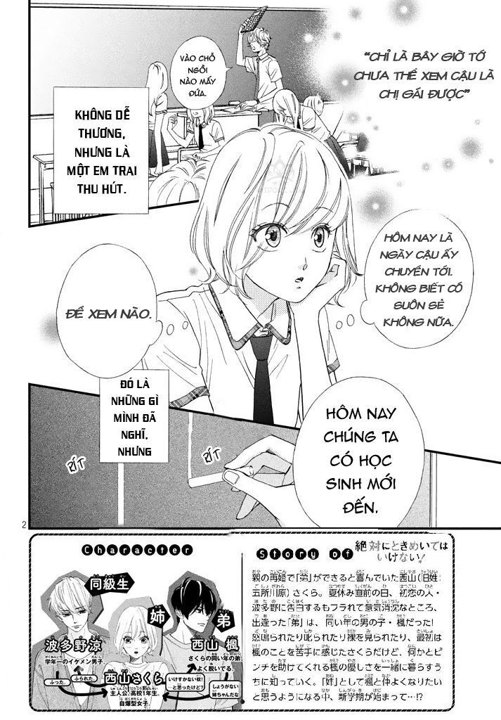 Zettai Ni Tokimeite Wa Ikenai! Chapter 3 - Trang 2