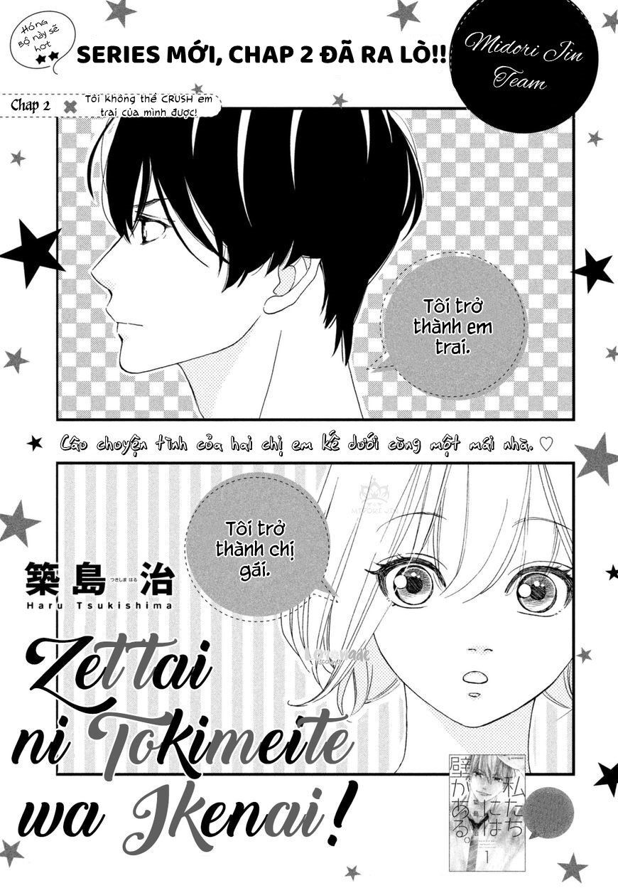 Zettai Ni Tokimeite Wa Ikenai! Chapter 2 - Trang 2