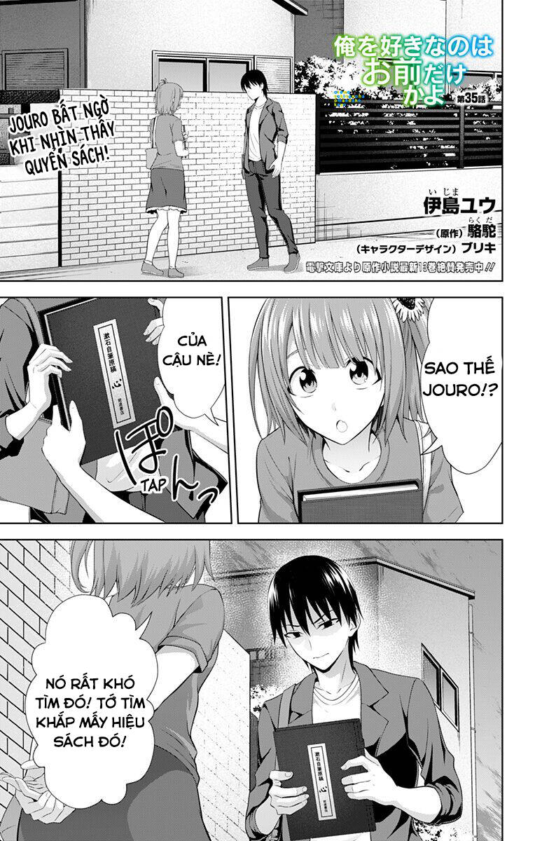 Ore Wo Suki Nano Wa Omae Dake Ka Yo Chapter 35 - Trang 2