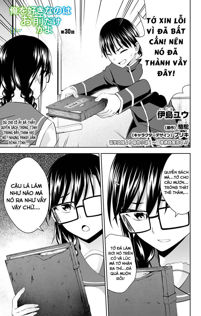 Ore Wo Suki Nano Wa Omae Dake Ka Yo Chapter 30 - Trang 2