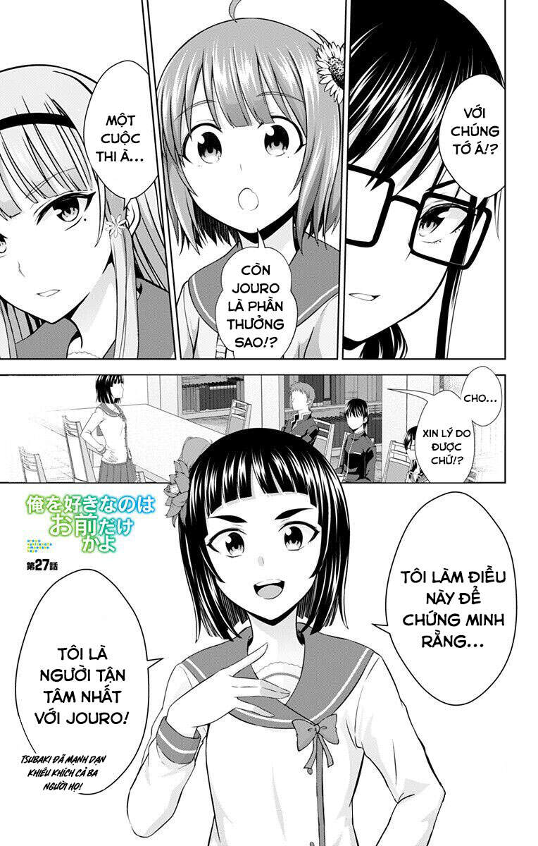 Ore Wo Suki Nano Wa Omae Dake Ka Yo Chapter 27 - Trang 2