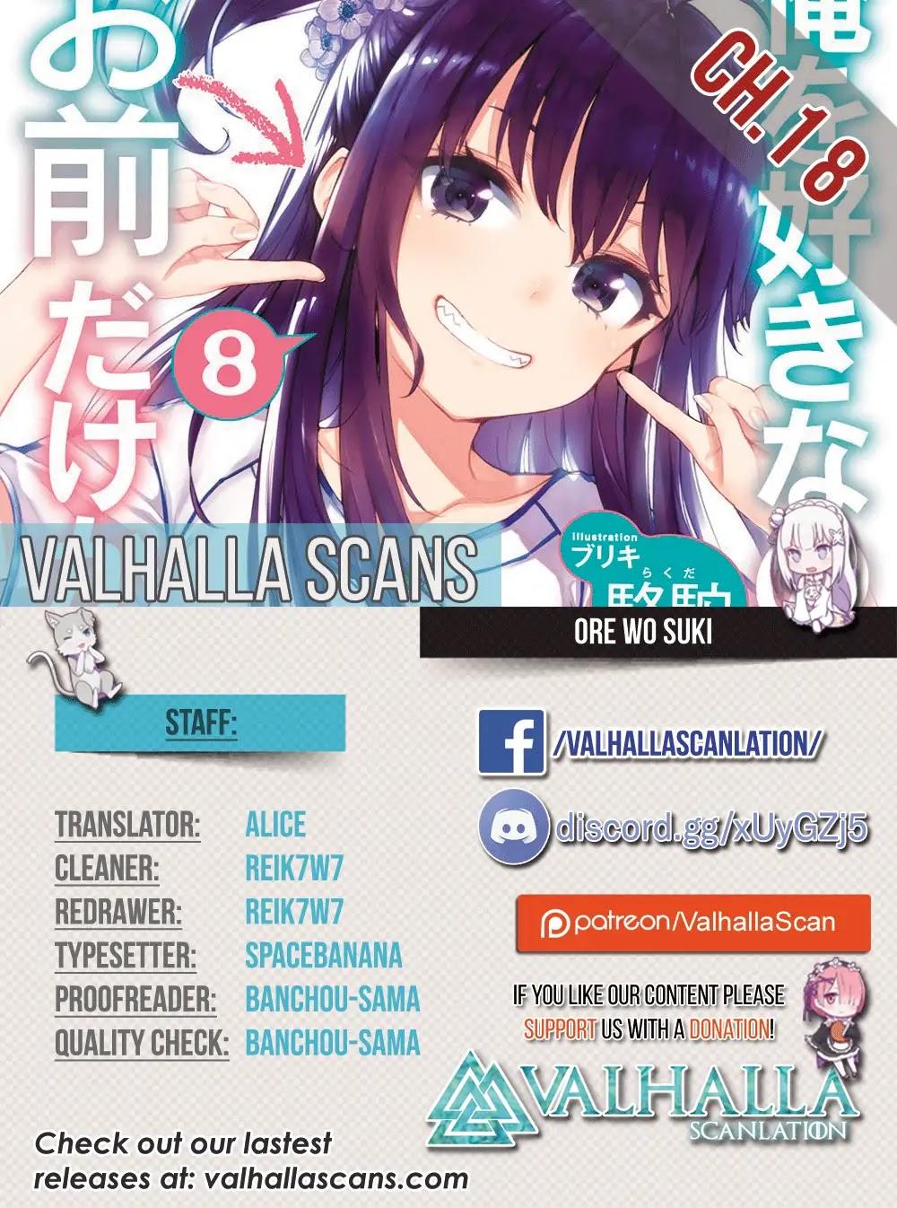Ore Wo Suki Nano Wa Omae Dake Ka Yo Chapter 18 - Trang 2