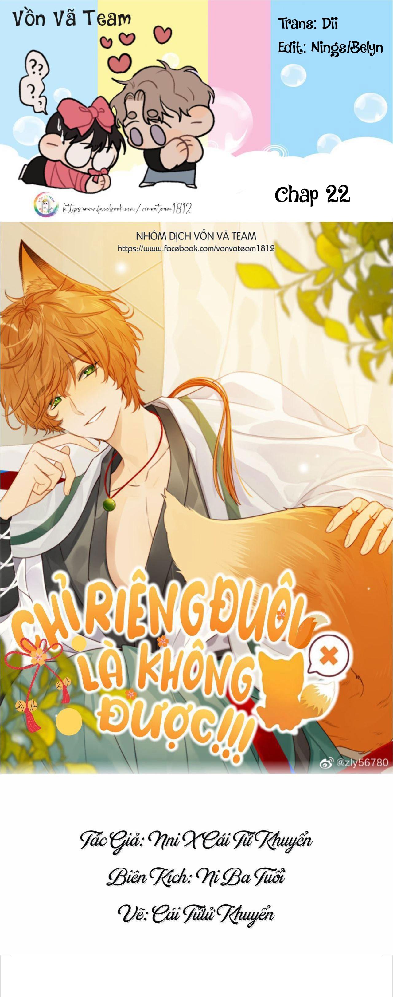 Chỉ Riêng Đuôi Là Không Được!!! Chapter 22 - Trang 2