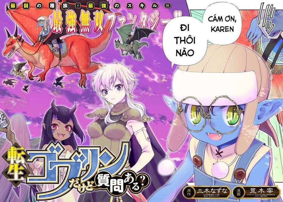 Tensei Goblin Dakedo Shitsumon Aru? Chapter 1.1 - Trang 2