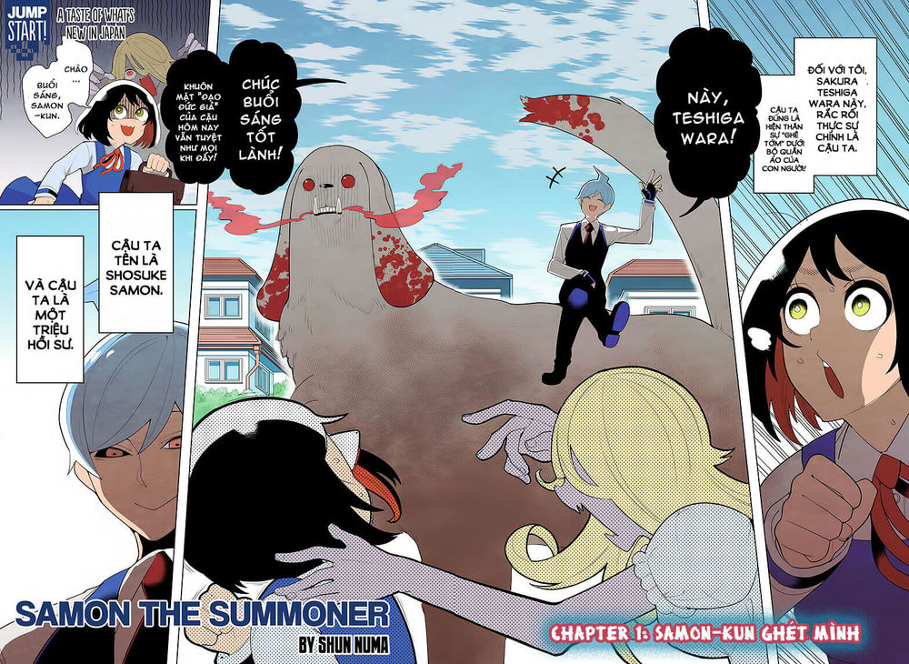 Samon-Kun Wa Summoner Chapter 1 - Trang 2