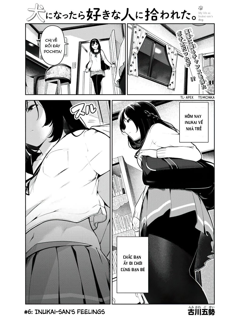 Cuộc Sống Khi Là Chó Cưng Của Inukai-San Chapter 6 - Trang 2