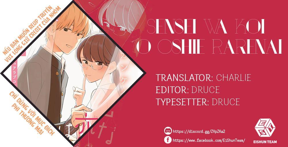 Sensei Can’T Teach Me About Love Chapter 13 - Trang 2