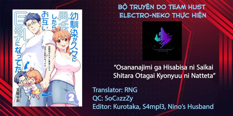 Osananajimi Ga Hisabisa Ni Saikai Shitara Otagai Kyonyuu Ni Natteta Chapter 21 - Trang 2