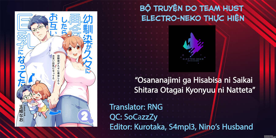 Osananajimi Ga Hisabisa Ni Saikai Shitara Otagai Kyonyuu Ni Natteta Chapter 20 - Trang 2