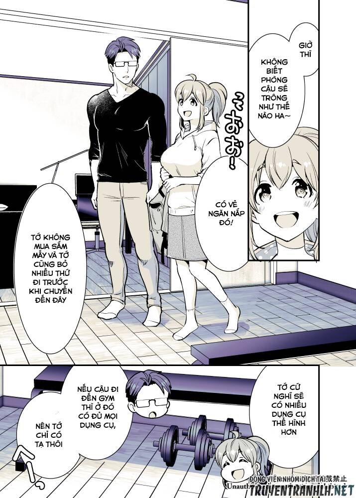 Osananajimi Ga Hisabisa Ni Saikai Shitara Otagai Kyonyuu Ni Natteta Chapter 15 - Trang 2