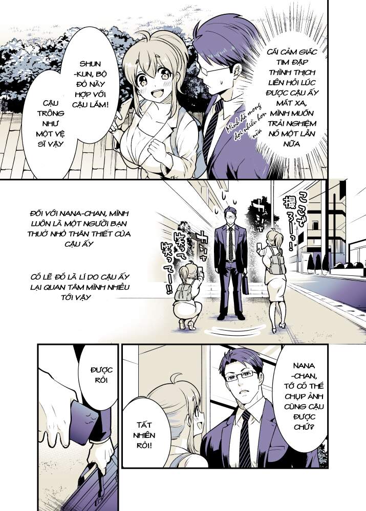 Osananajimi Ga Hisabisa Ni Saikai Shitara Otagai Kyonyuu Ni Natteta Chapter 10 - Trang 2