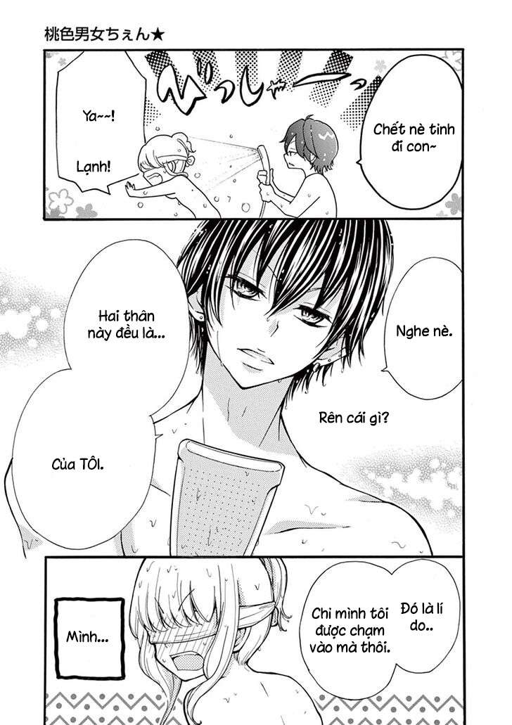 Momoiro Ome-Chen Chapter 3 - Trang 2