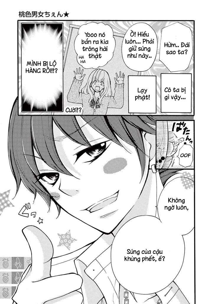 Momoiro Ome-Chen Chapter 3 - Trang 2