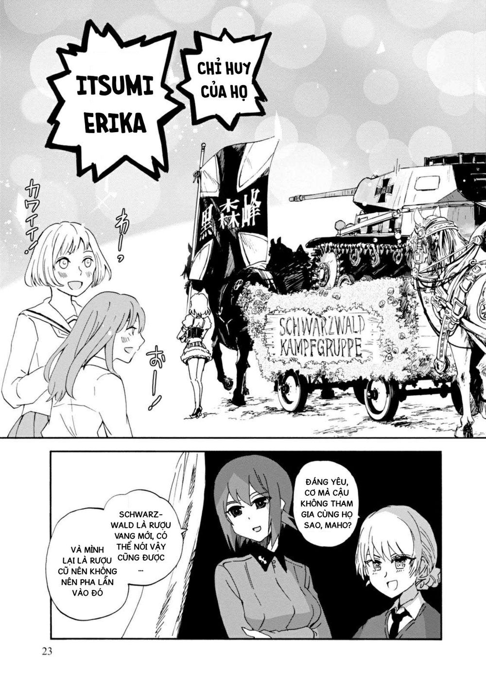 Girls Und Panzer: Ribbon No Musha Chapter 25 - Trang 2