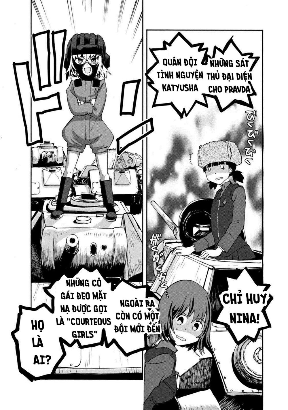 Girls Und Panzer: Ribbon No Musha Chapter 25 - Trang 2