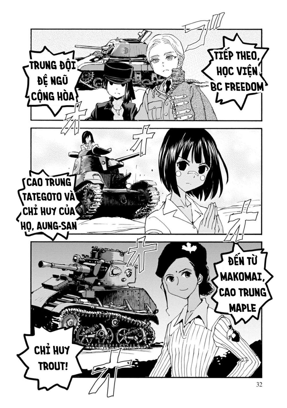 Girls Und Panzer: Ribbon No Musha Chapter 25 - Trang 2