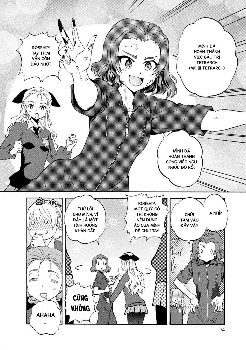 Girls Und Panzer: Ribbon No Musha Chapter 22 - Trang 2