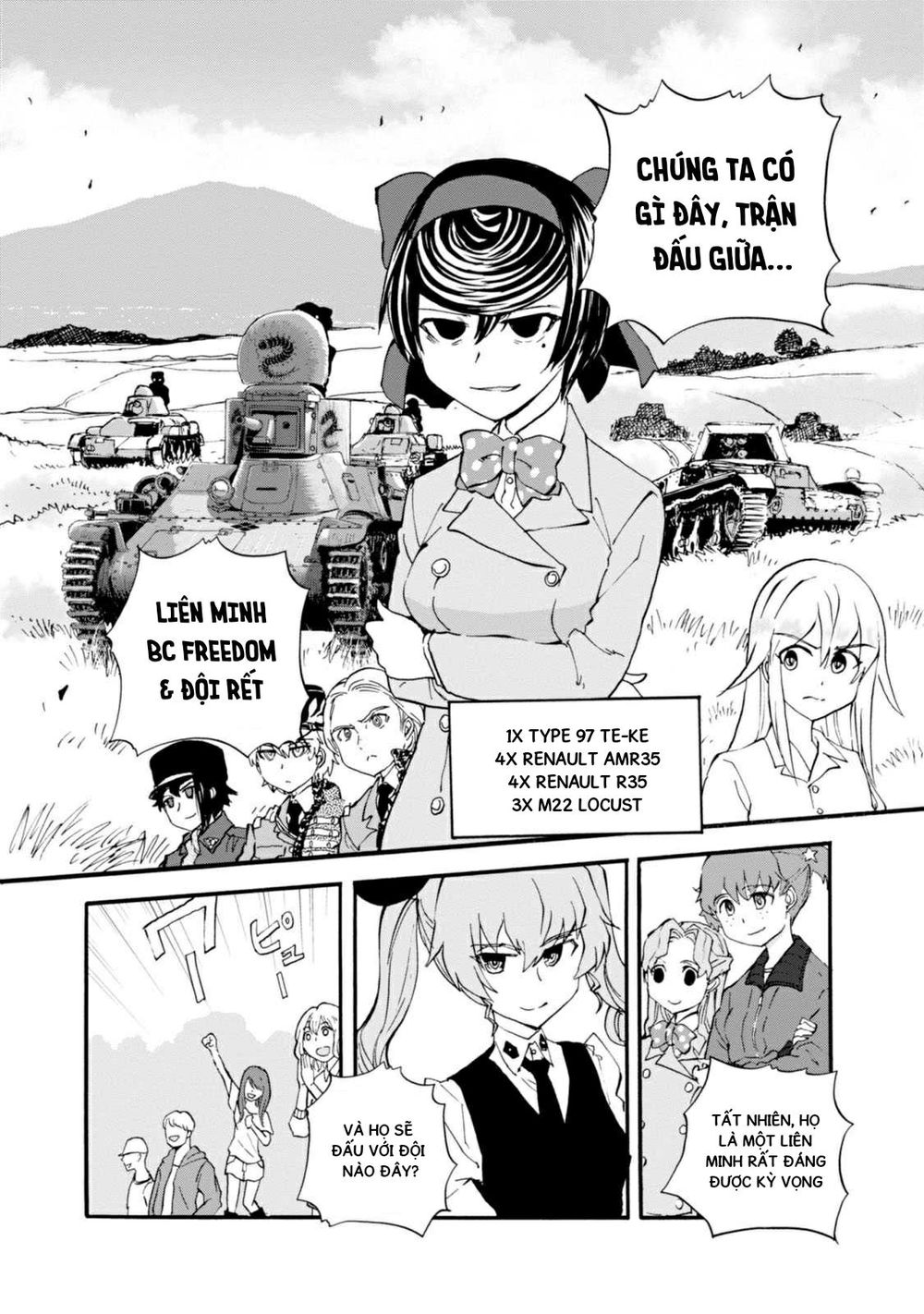 Girls Und Panzer: Ribbon No Musha Chapter 17 - Trang 2