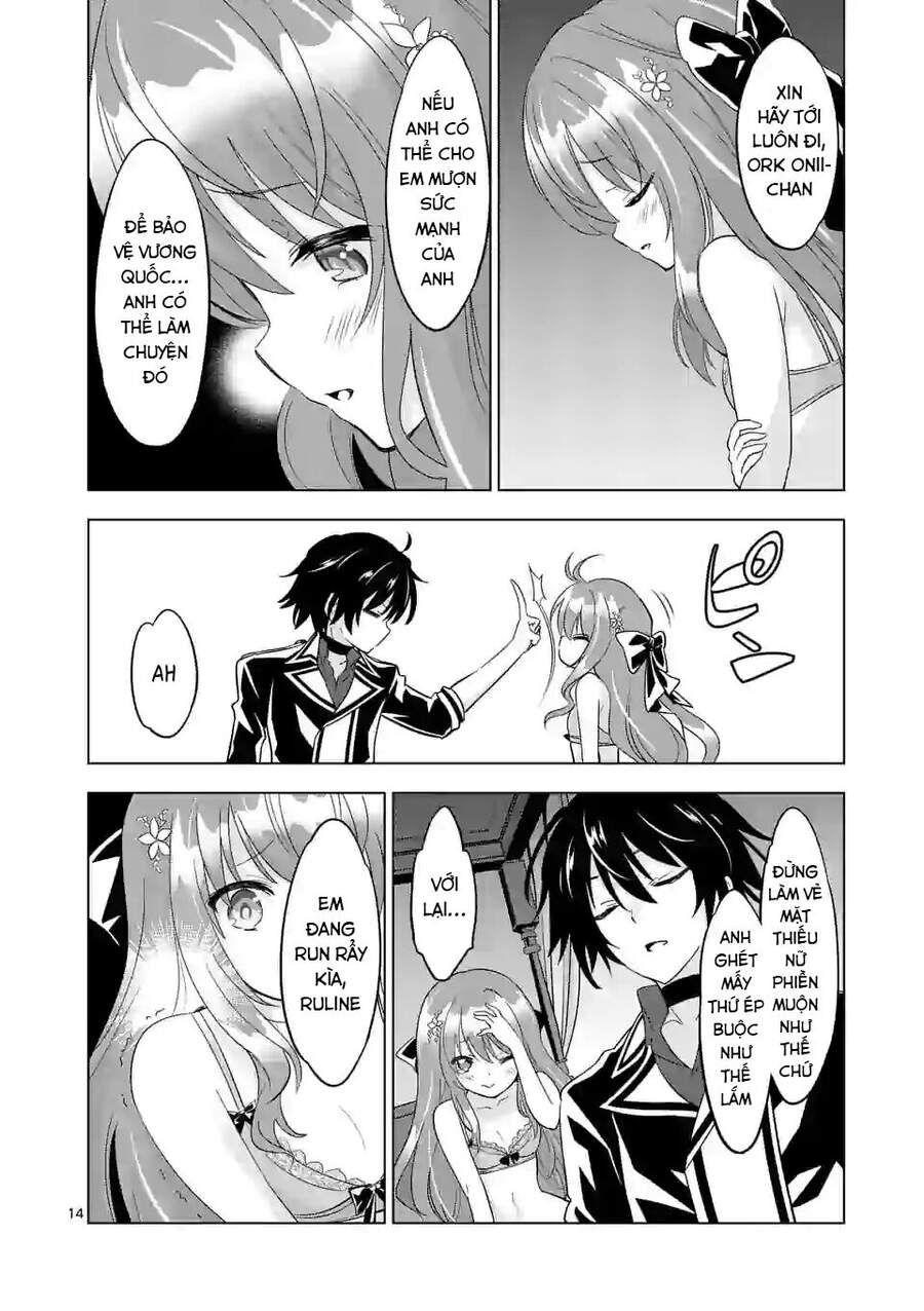 Shijou Saikyou Ouku-San No Tanoshii Tanetsuke Harem Uzukuri Chapter 49.2 - Trang 2