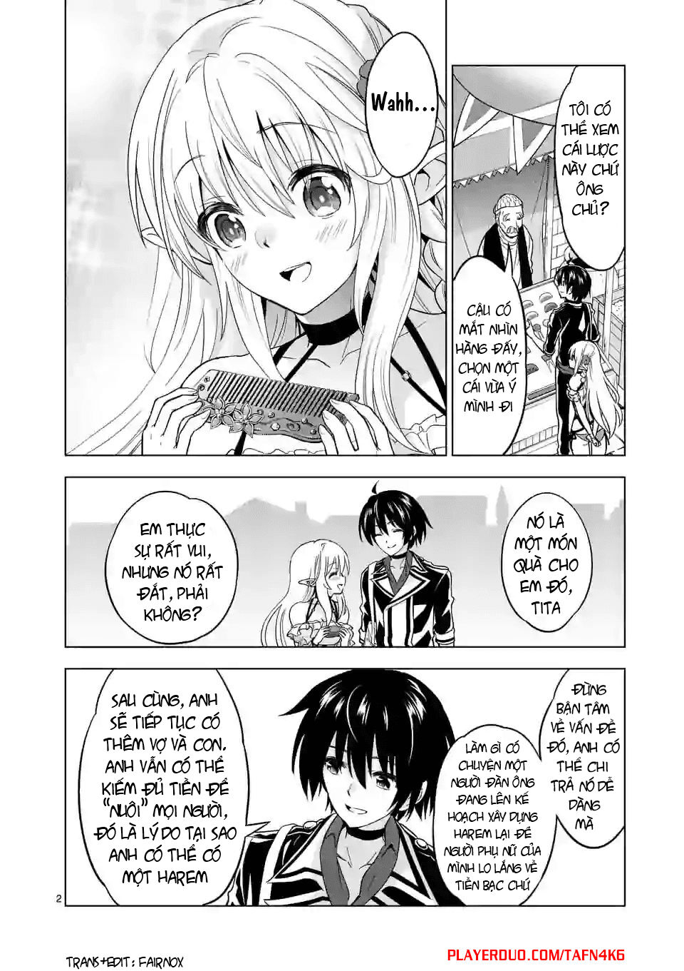 Shijou Saikyou Ouku-San No Tanoshii Tanetsuke Harem Uzukuri Chapter 25 - Trang 2