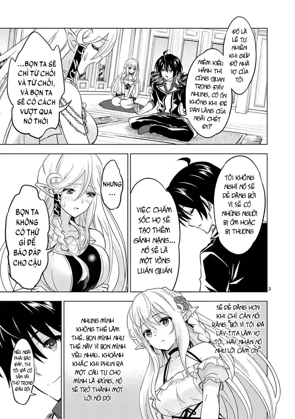 Shijou Saikyou Ouku-San No Tanoshii Tanetsuke Harem Uzukuri Chapter 23 - Trang 2