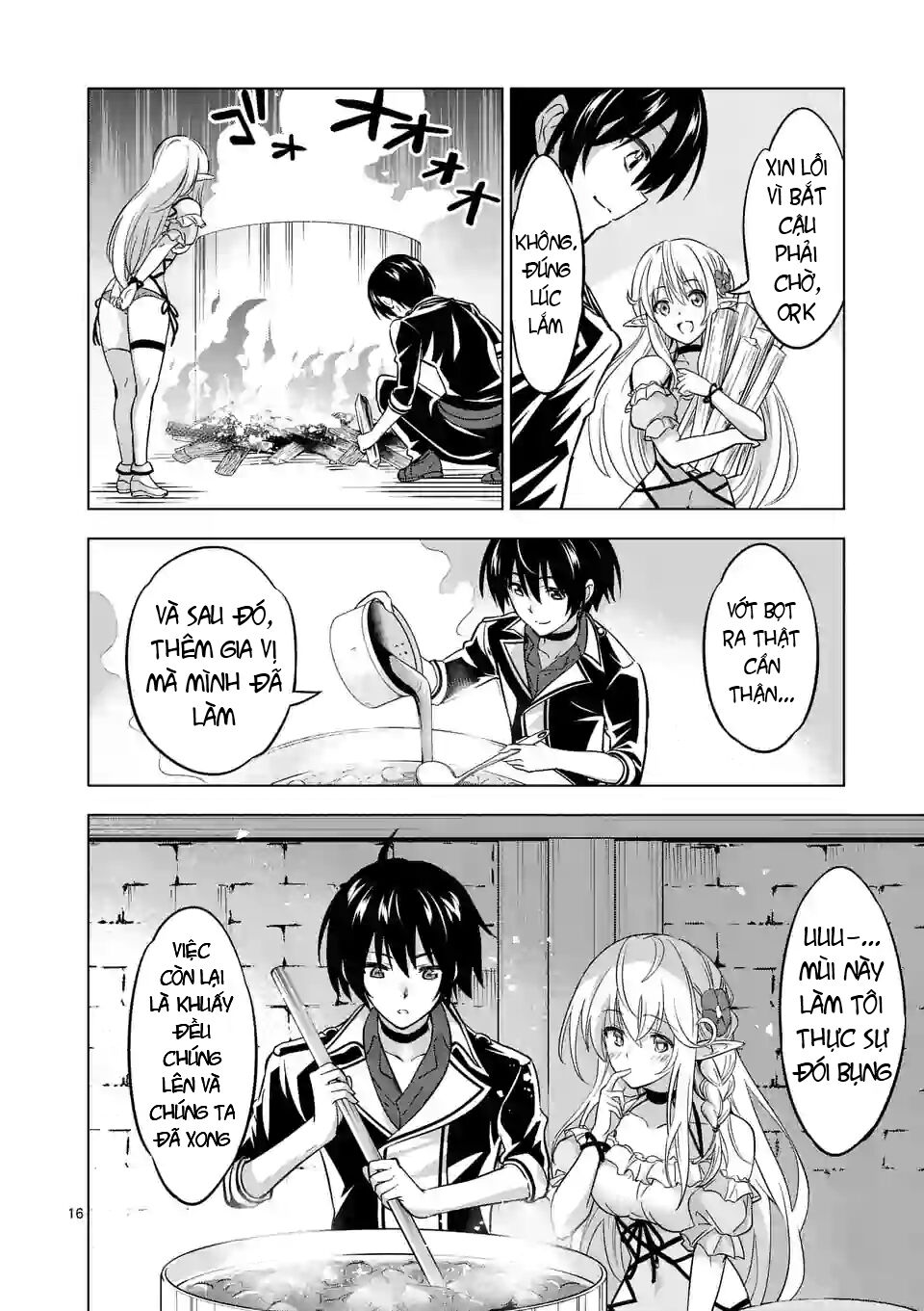 Shijou Saikyou Ouku-San No Tanoshii Tanetsuke Harem Uzukuri Chapter 16 - Trang 2