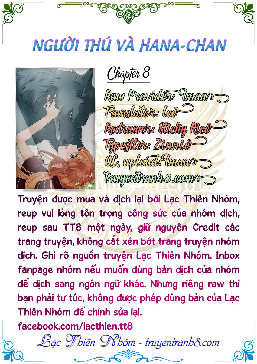 Người Thú Và Hana-Chan Chapter 9 - Trang 2