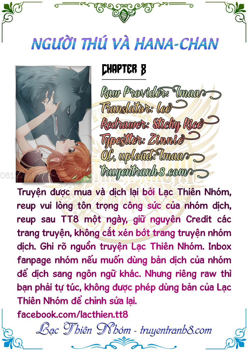 Người Thú Và Hana-Chan Chapter 8 - Trang 2