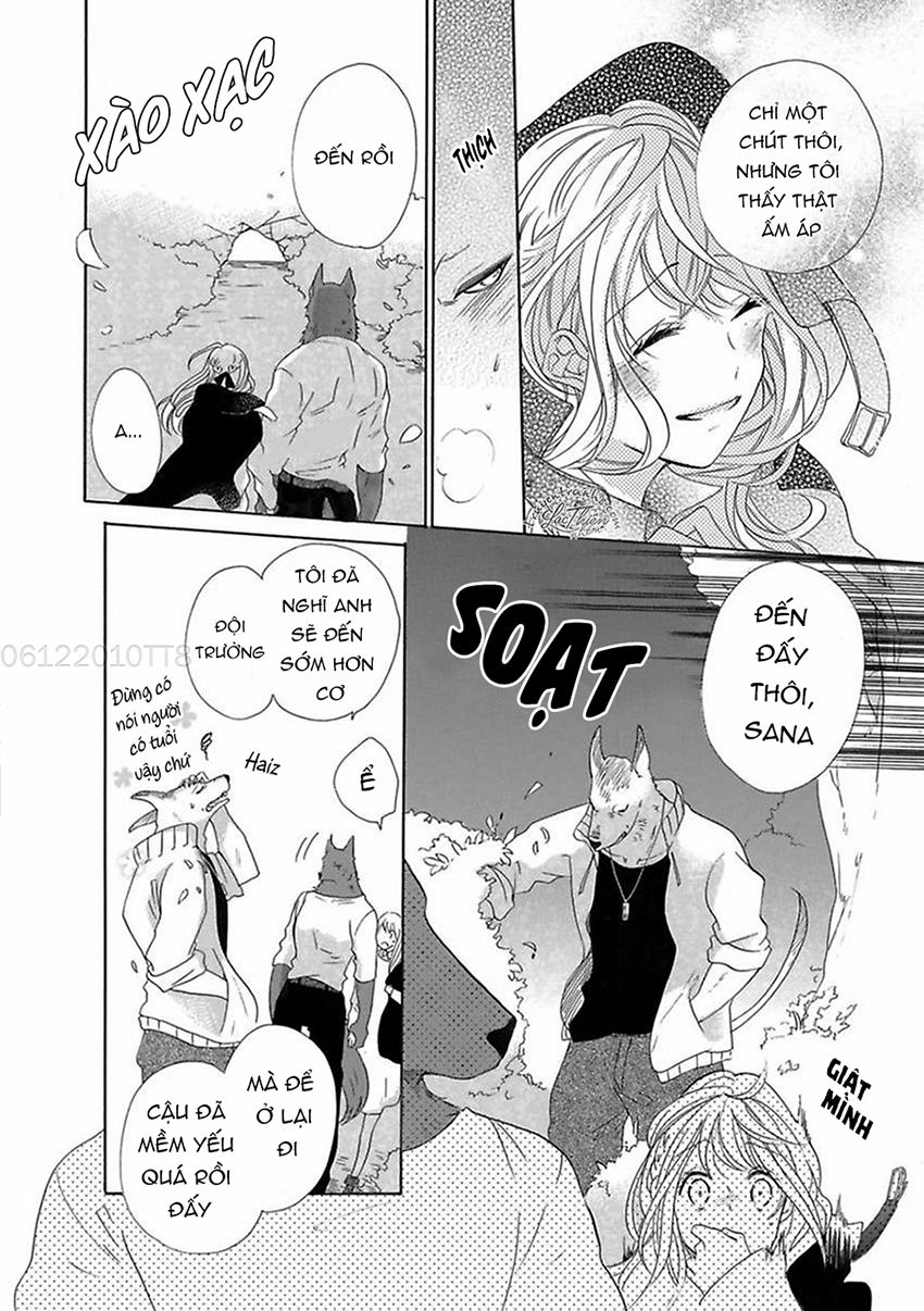 Người Thú Và Hana-Chan Chapter 3 - Trang 2