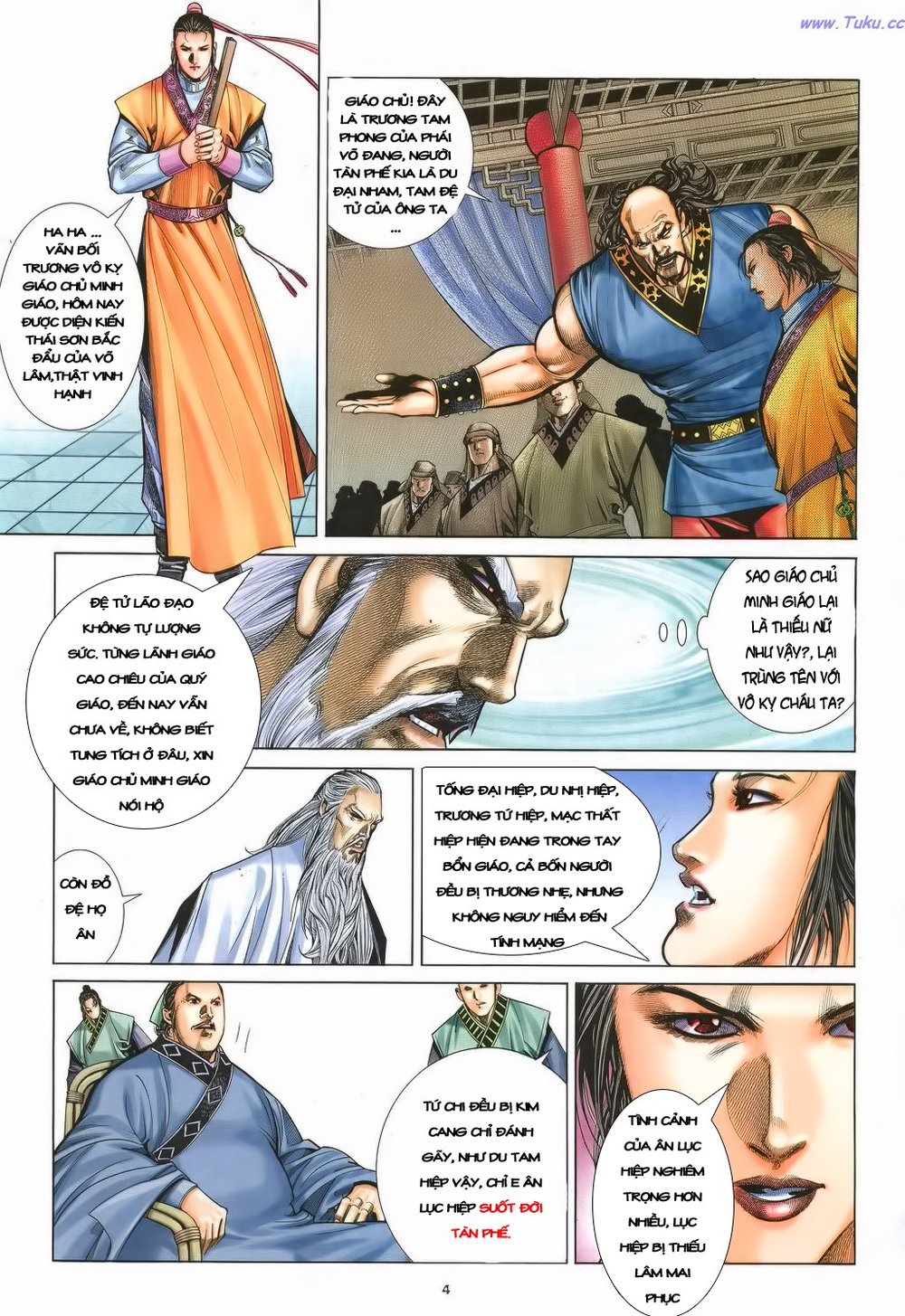 Ỷ Thiên Đồ Long Ký Chapter 31 - Trang 2