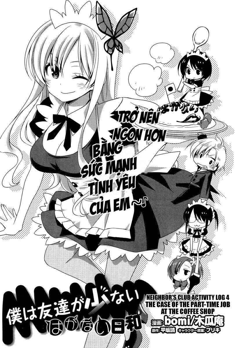 Boku Wa Tomodachi Ga Sukunai: Haganai Hiyori Chapter 4 - Trang 2