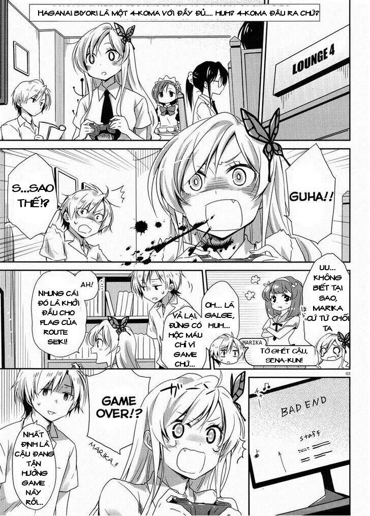 Boku Wa Tomodachi Ga Sukunai: Haganai Hiyori Chapter 2 - Trang 2