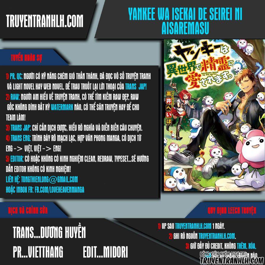 Yankee Wa Isekai De Seirei Ni Aisaremasu Chapter 5 - Trang 2