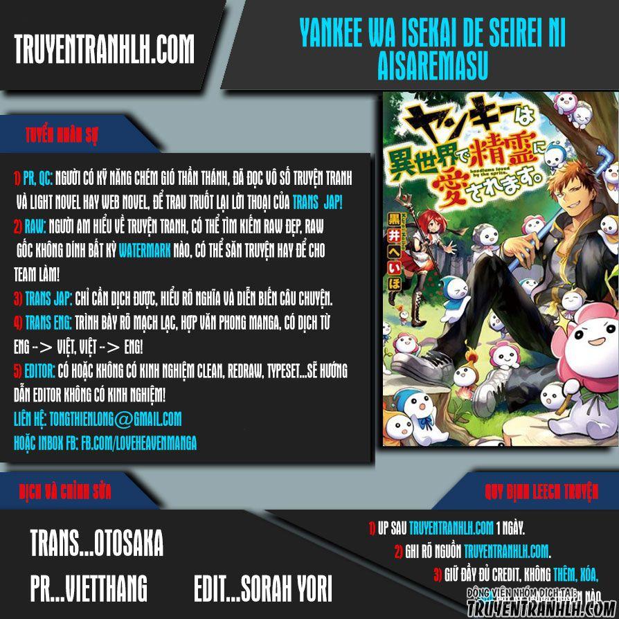 Yankee Wa Isekai De Seirei Ni Aisaremasu Chapter 4 - Trang 2