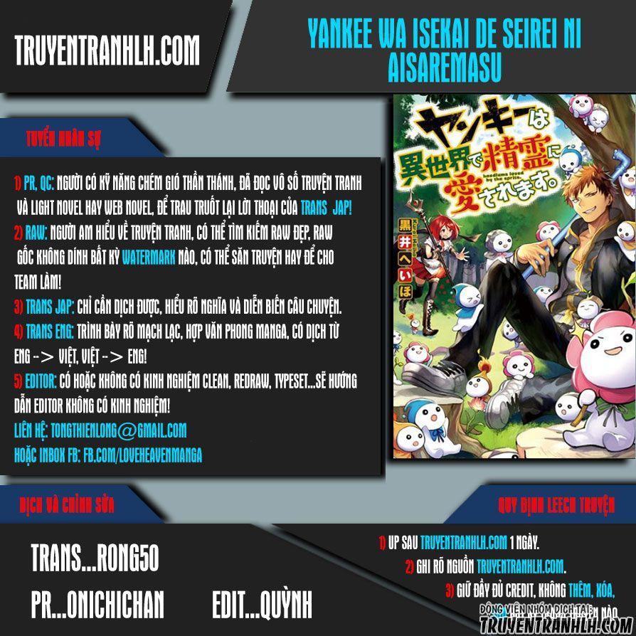 Yankee Wa Isekai De Seirei Ni Aisaremasu Chapter 3 - Trang 2