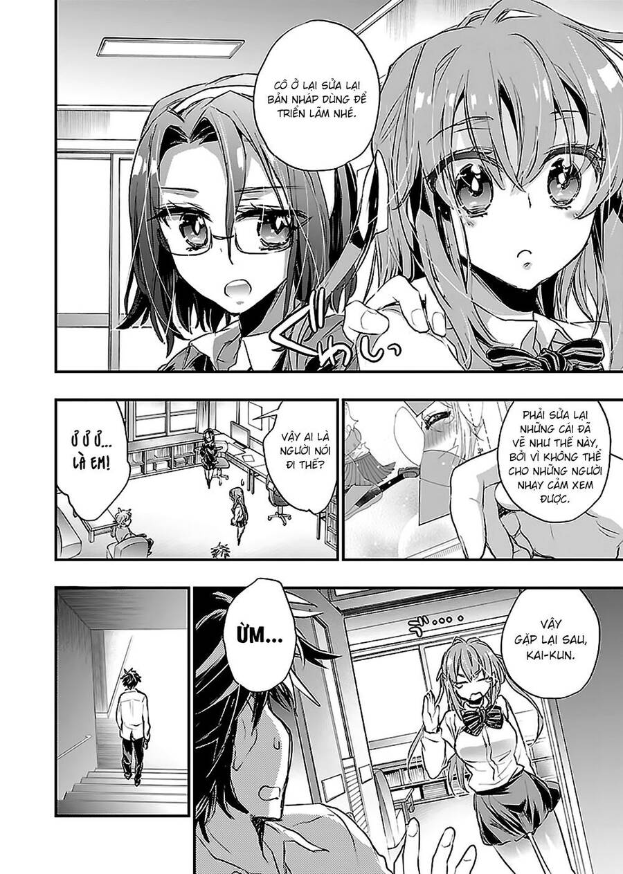 Onna No Ko Ga H-Na Manga Egaicha Dame Desuka Chapter 14 - Trang 2