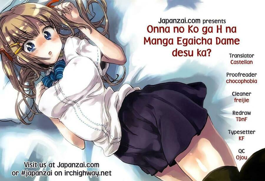 Onna No Ko Ga H-Na Manga Egaicha Dame Desuka Chapter 6 - Trang 2