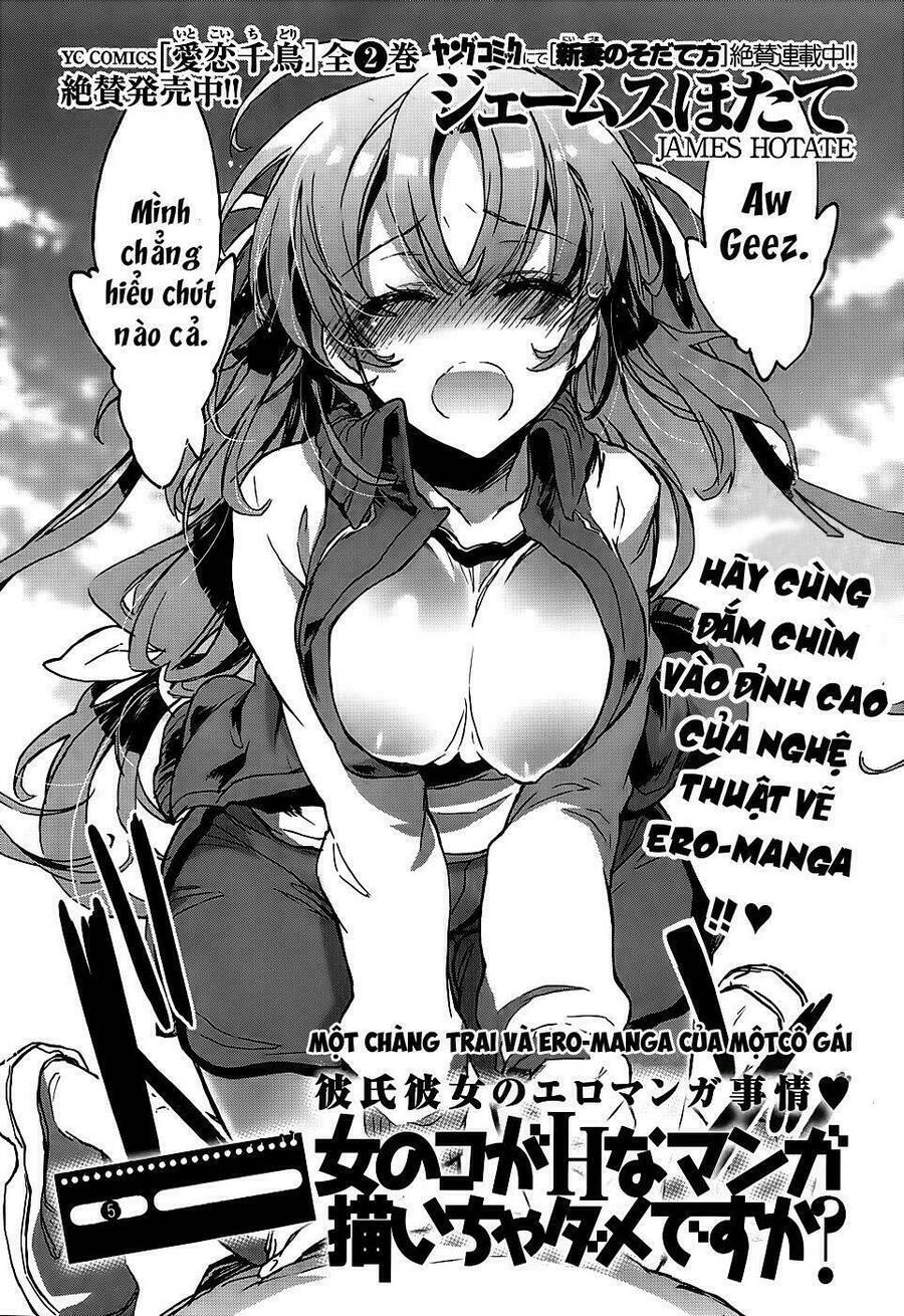 Onna No Ko Ga H-Na Manga Egaicha Dame Desuka Chapter 6 - Trang 2