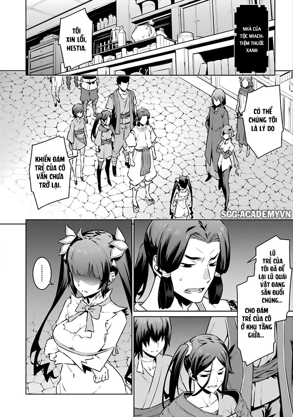 Dungeon Ni Deai O Motomeru No Wa Machigatte Iru Darou Ka Chapter 61 - Trang 2