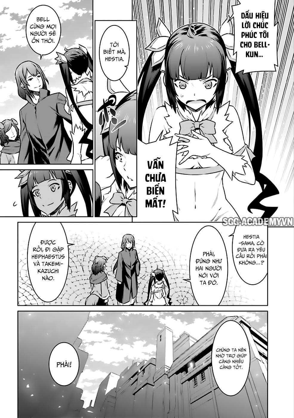 Dungeon Ni Deai O Motomeru No Wa Machigatte Iru Darou Ka Chapter 60 - Trang 2