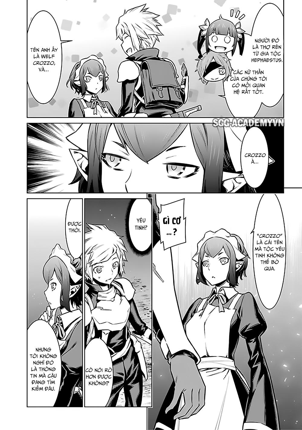 Dungeon Ni Deai O Motomeru No Wa Machigatte Iru Darou Ka Chapter 54 - Trang 2