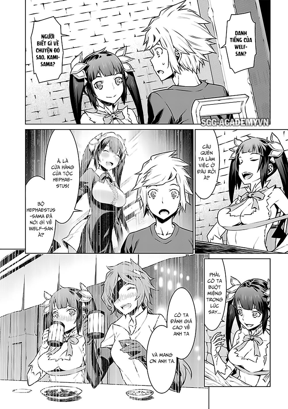 Dungeon Ni Deai O Motomeru No Wa Machigatte Iru Darou Ka Chapter 54 - Trang 2