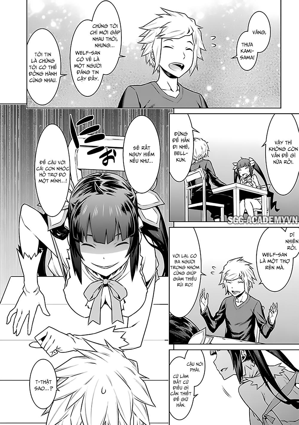 Dungeon Ni Deai O Motomeru No Wa Machigatte Iru Darou Ka Chapter 54 - Trang 2